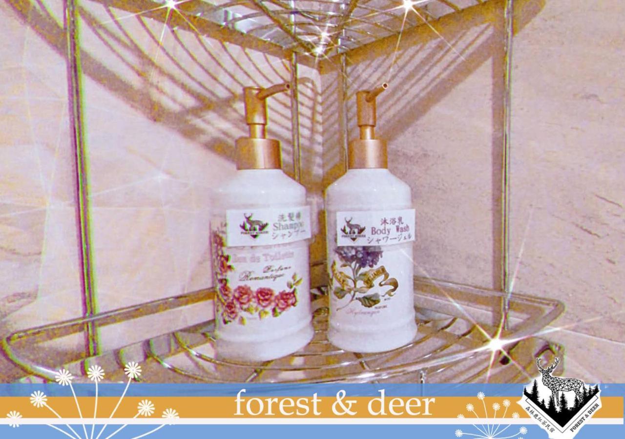 Forest Deer Black Tea Homestay Тайнань Экстерьер фото