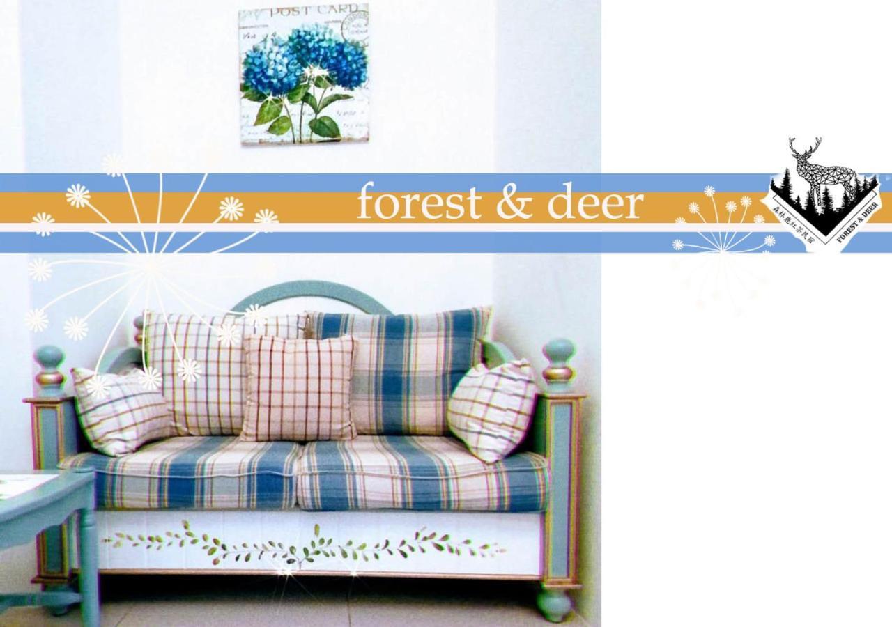 Forest Deer Black Tea Homestay Тайнань Экстерьер фото